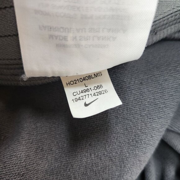 Nike Pro Warm Grey Tights Baselayer Leggings Workout Running Men's L - Picture 9 of 9